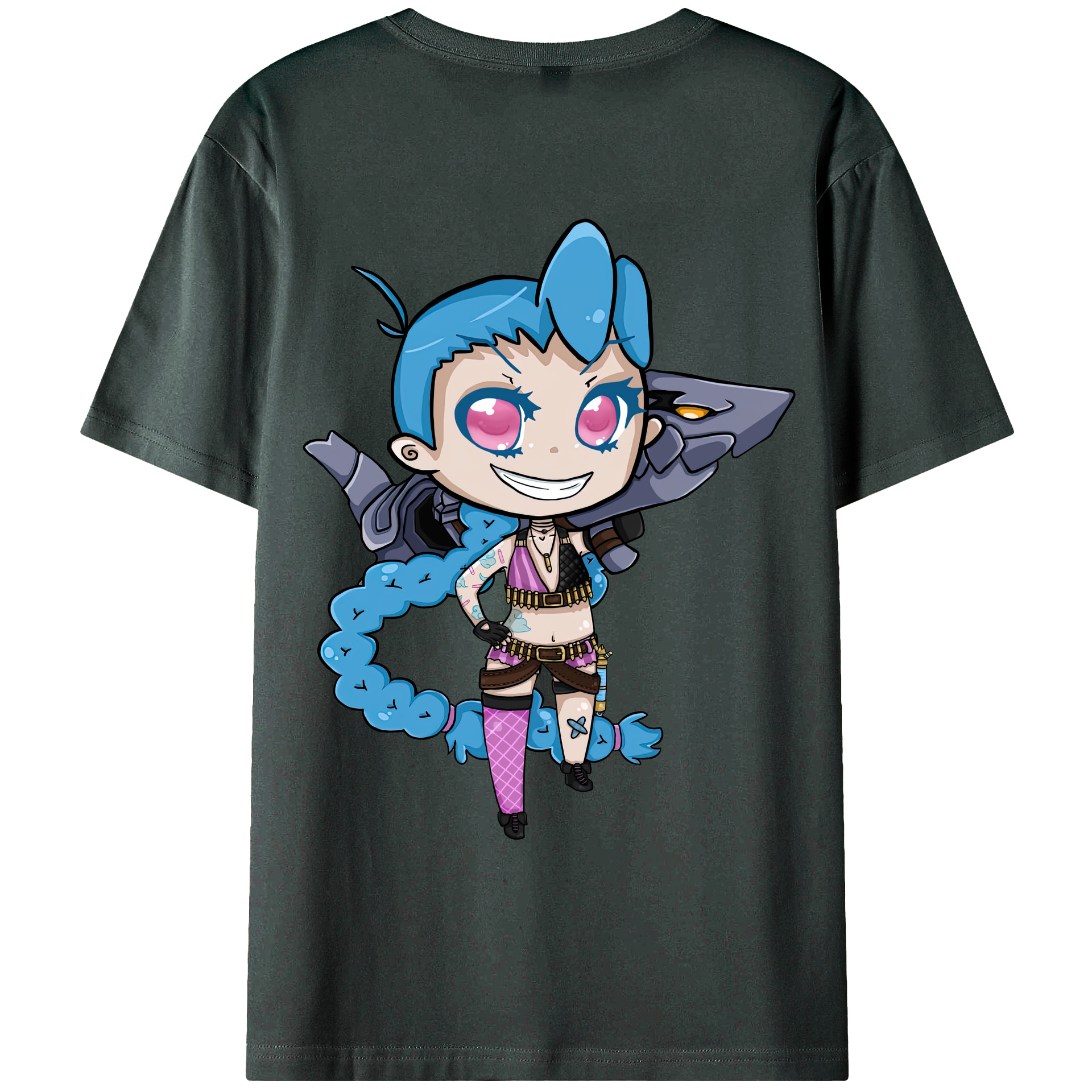 リーグ・オブ・レジェンド League of Legends LOL 綿100％ メンズ半袖Tシャツ（バックプリント） 通気性